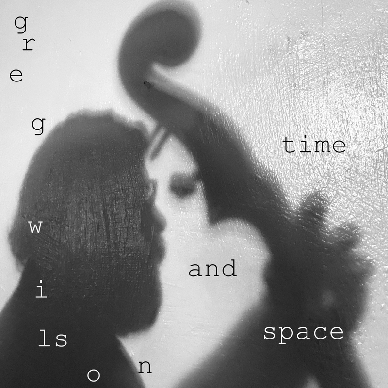 Image shows the album cover of the Greg Wilson Quintet album title 